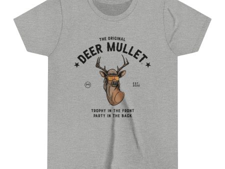 The Original Deer Mullet Motto Color Youth Tee Online now