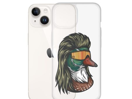 Duck Mullet iPhone Case - Clear Discount