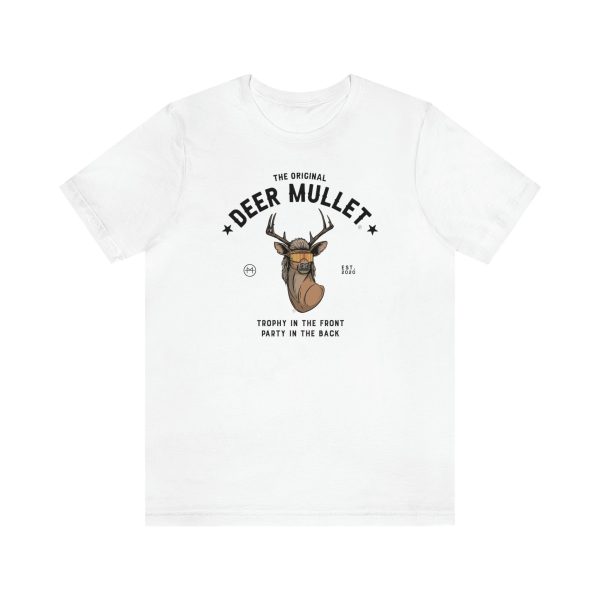 The Original Deer Mullet Motto Color Premium Tee Hot on Sale