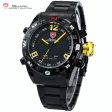 BULLHEAD Shark Sport Watch Black Yellow SW 099 For Sale