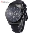 GANGES Shark 2nd Sport Watch Black Grey  SW 289 on Sale