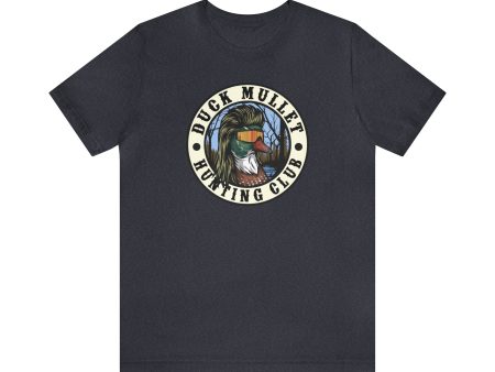 Duck Mullet Hunting Club Badge Tee Hot on Sale