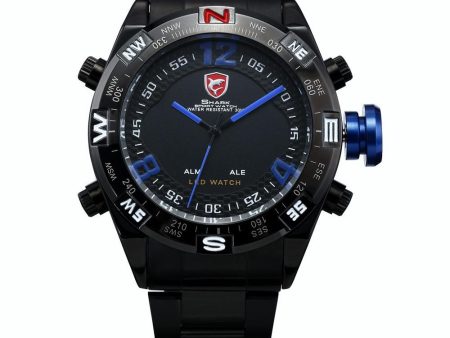 BULLHEAD Shark Sport Watch Black Blue  SW 100 Online