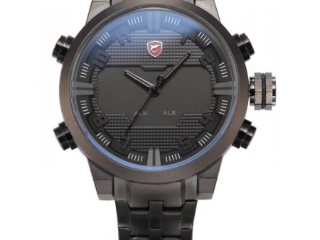 SAWBACK ANGEL Shark B Sport Watch Black Grey  SW 199 Online Hot Sale