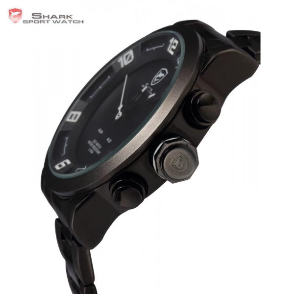 GULPER Shark 2 Sport Watch Black White SW 363 Sale