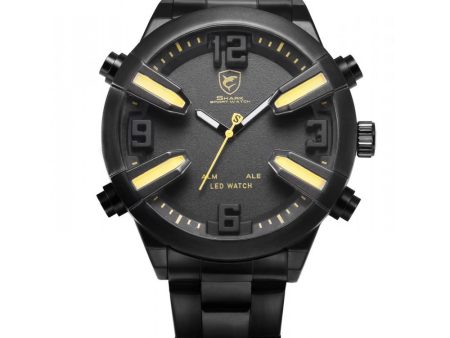 DOGFISH Shark 2 Sport Watch Black Yellow  SW 322 Online Sale