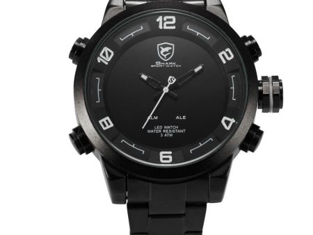 GULPER Shark 2 Sport Watch Black White SW 363 Sale