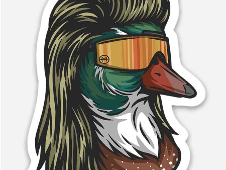 Duck Mullet Sticker Sale