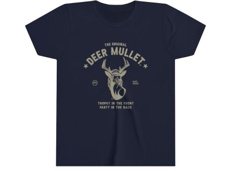 The Original Deer Mullet Motto Youth Tee For Sale