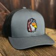 Eagle Mullet Hat - Charcoal Black Fashion