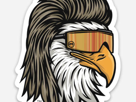 Eagle Mullet Sticker Fashion