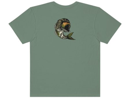 Bass Mullet on Back Side, MKH Brand on Front Side - Comfort Colors Premium Shirt Cheap