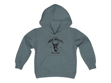 The Original Deer Mullet Motto Youth Hoodie Online Sale