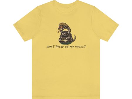 Don t Tread on My Mullet- Rattlesnake Mullet Premium Tee Online now