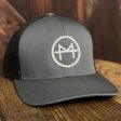 MKH Brand Hat - Charcoal Black Online Hot Sale