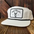 Deer Mullet Brand Rope Hat - White Black Online