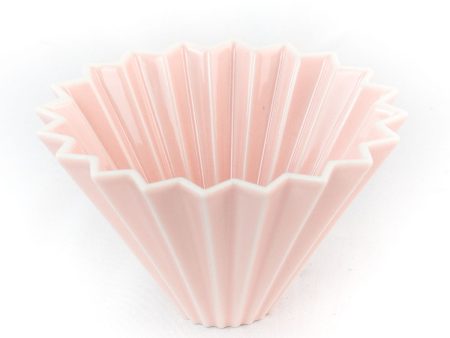 ORIGAMI Coffee Dripper - Pink Hot on Sale