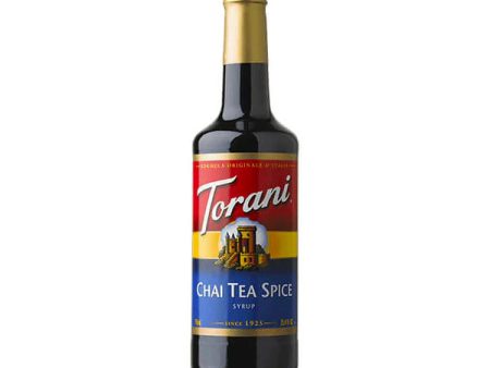 Torani Chai Tea Spice Syrup 750ml Online Hot Sale