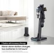 Samsung Jet 95 Pro 210W Cordless Stick Vacuum Cleaner with Pet Tool+ & spray spinning sweeper, Powerful cleaning, 60 mins Run time, Light weight design, VS20C9547TB EU Supply