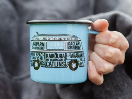 Moana Road Enamel Mug Fashion