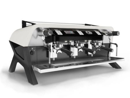 Sanremo F18 Espresso Machine Single Boiler 3 Groups White For Sale