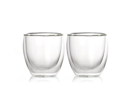 Bruer Double Wall Glasses 200ml For Discount