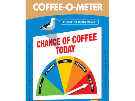 Chance of Coffee Fridge Magnet Discount