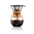 Bodum Pour Over Coffee Maker Cork - 1 Litre Hot on Sale