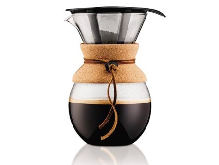 Bodum Pour Over Coffee Maker Cork - 1 Litre Hot on Sale