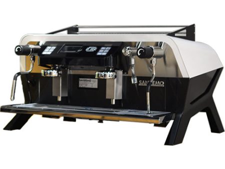 Sanremo F18 Espresso Machine Single Boiler 2 Groups White Sale