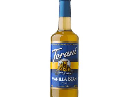 Torani Sugar Free Vanilla Bean Syrup 750ml Sale