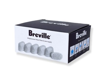 BREVILLE Replacement Water Filters (6 filters per box) Sale