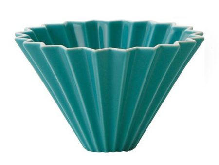 ORIGAMI Coffee Dripper - Turquoise on Sale