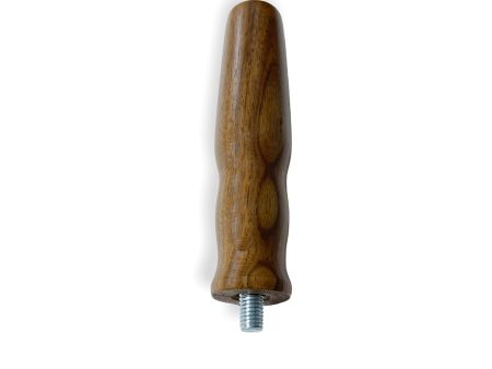 Portafilter Handle - Ridged Walnut Wood M10 Online now