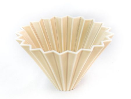 ORIGAMI Coffee Dripper - Matte Beige Online