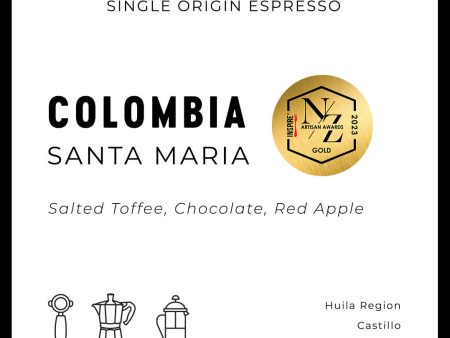 Espresso Workshop Colombia Santa Maria For Discount