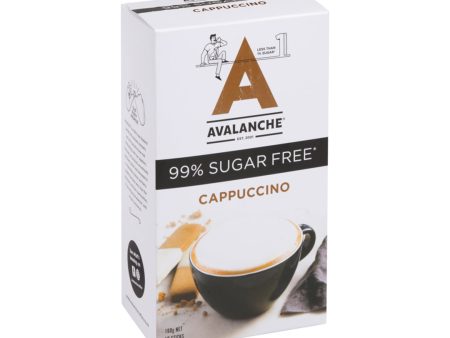 Avalanche 99% Sugar Free Sachets - Cappuccino For Cheap