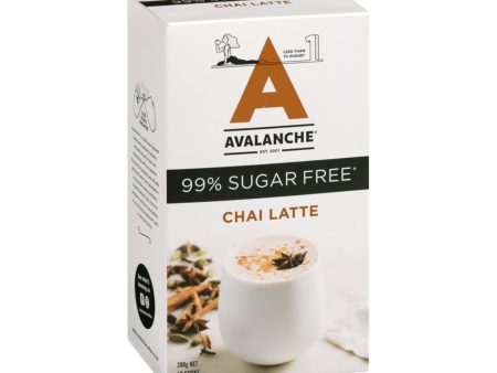 Avalanche 99% Sugar Free Sachets - Chai Latte Online Hot Sale