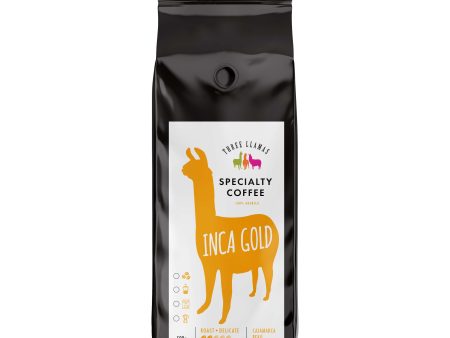 Three Llamas Coffee Inca Gold Fashion