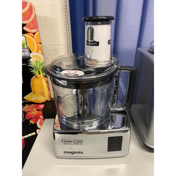 Magimix Cuisine 5100 Food Processor Preloved with all new bowls and attachments including citrus press and spiralizer on Sale