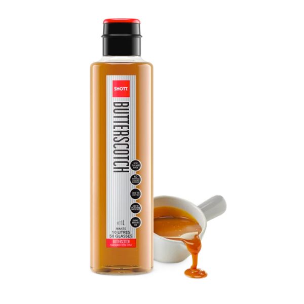 Shott Syrup 1 Litre - Butterscotch Online Sale