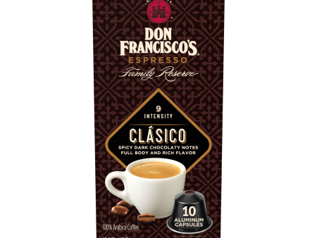 Clásico Aluminum Espresso Capsules Online