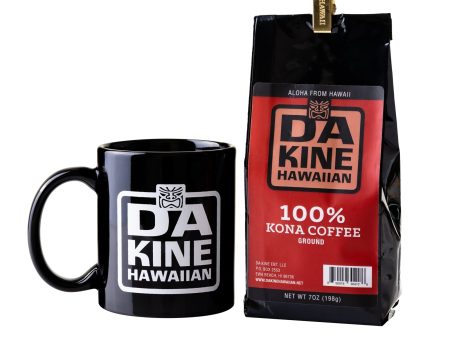 100% Kona Coffee w  Coffee Mug Supply