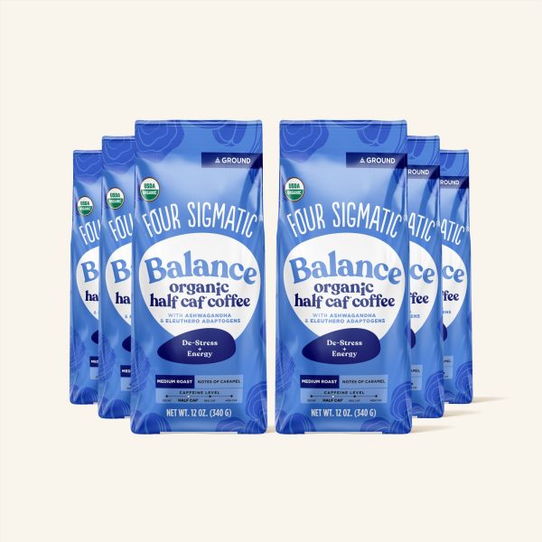 Balance Half Caf Ground Coffee Bag Hot on Sale