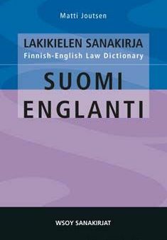 Lakikielen sanakirja suomi-englanti Supply