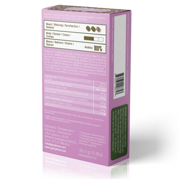 Duchess Decaf Espresso - 10 Compostable Pods Hot on Sale