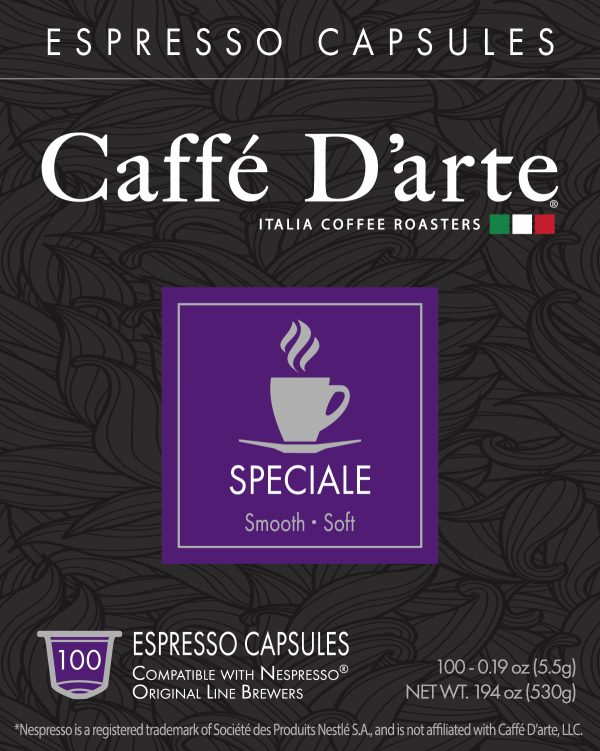 Espresso Capsules - Speciale (100 Count) Hot on Sale